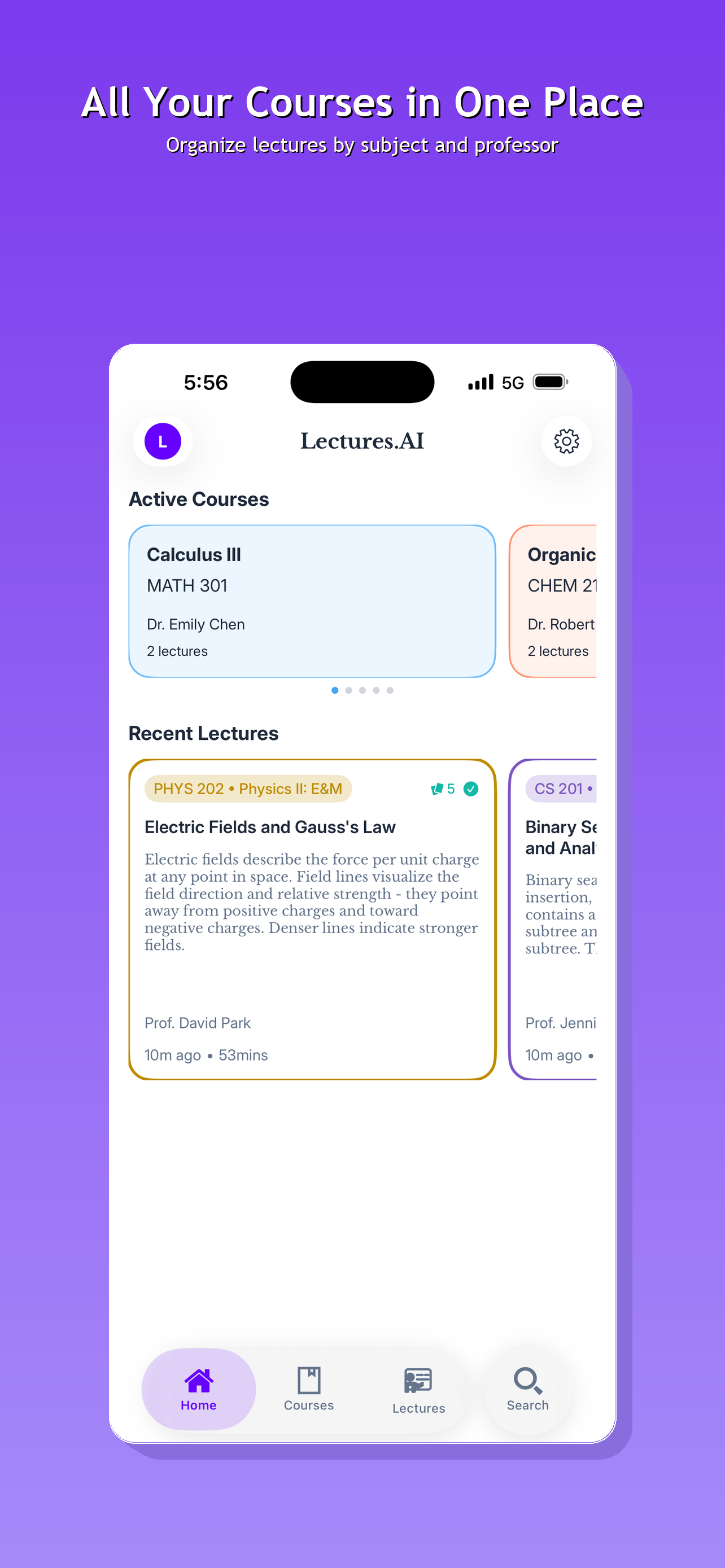 Lectures.AI - Transform how you learn